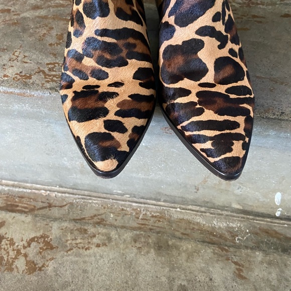 Sole Society animal print hair calf ankle boot - Picture 4 of 7